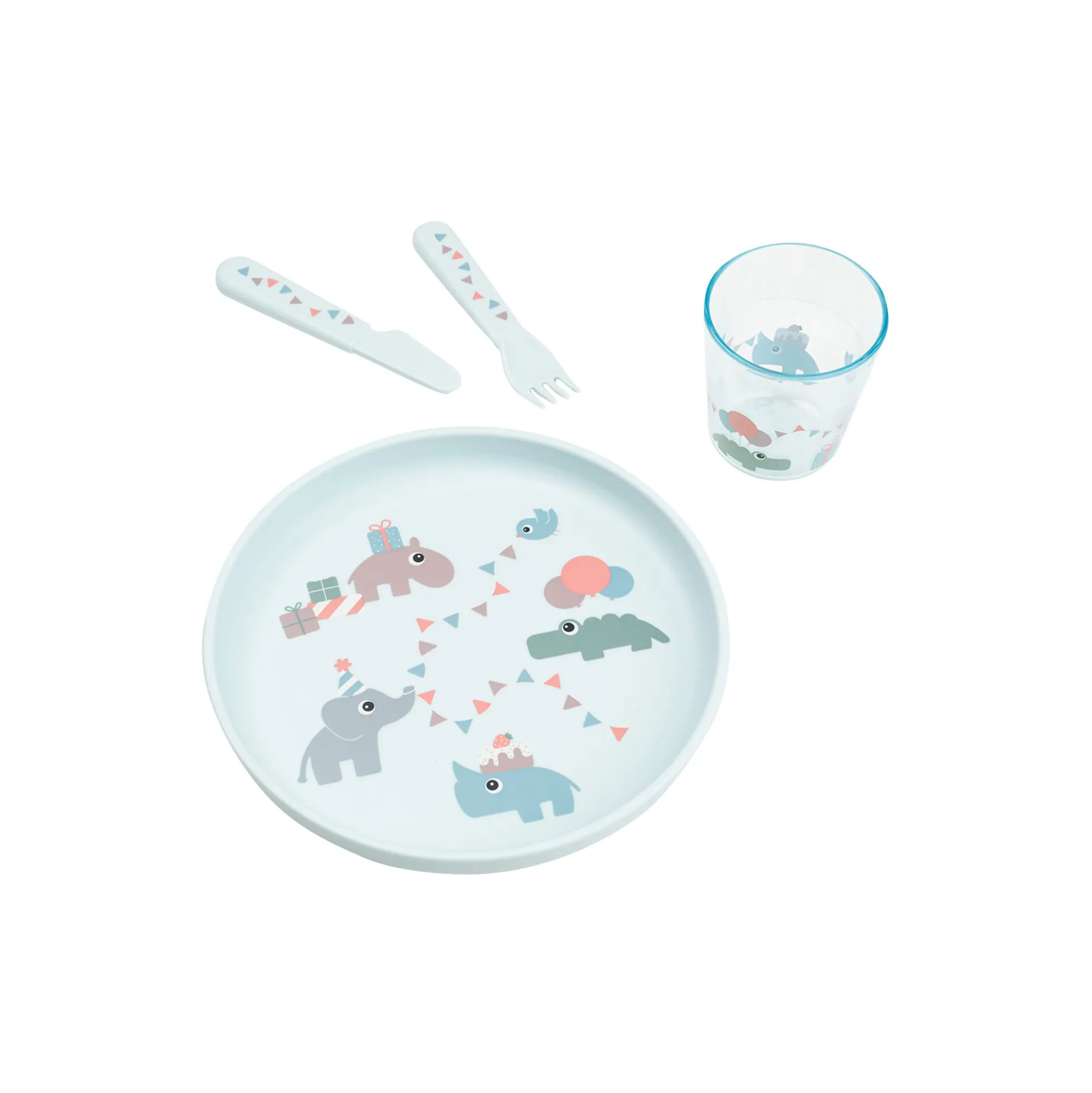 Celebration Foodie spisesæt, blue