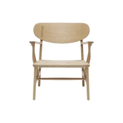 CH22 loungestol, olieret eg/natur