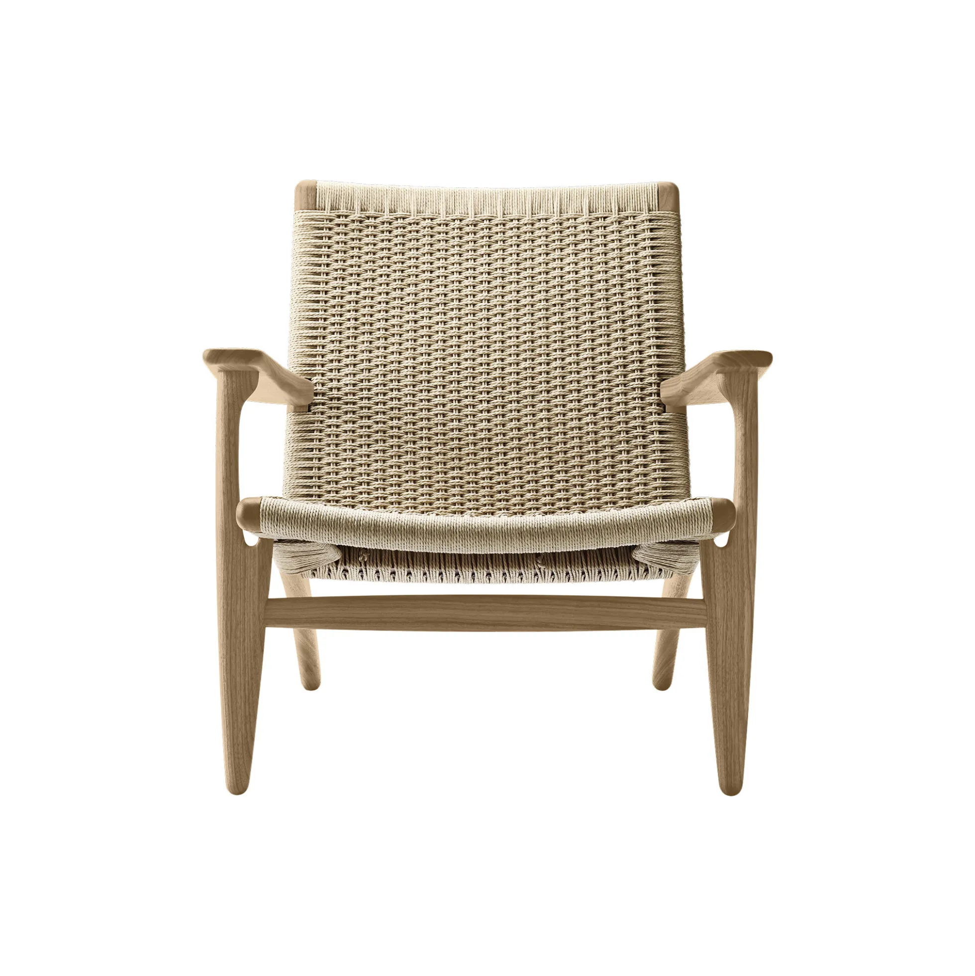 CH25 loungestol, olieret eg/natur
