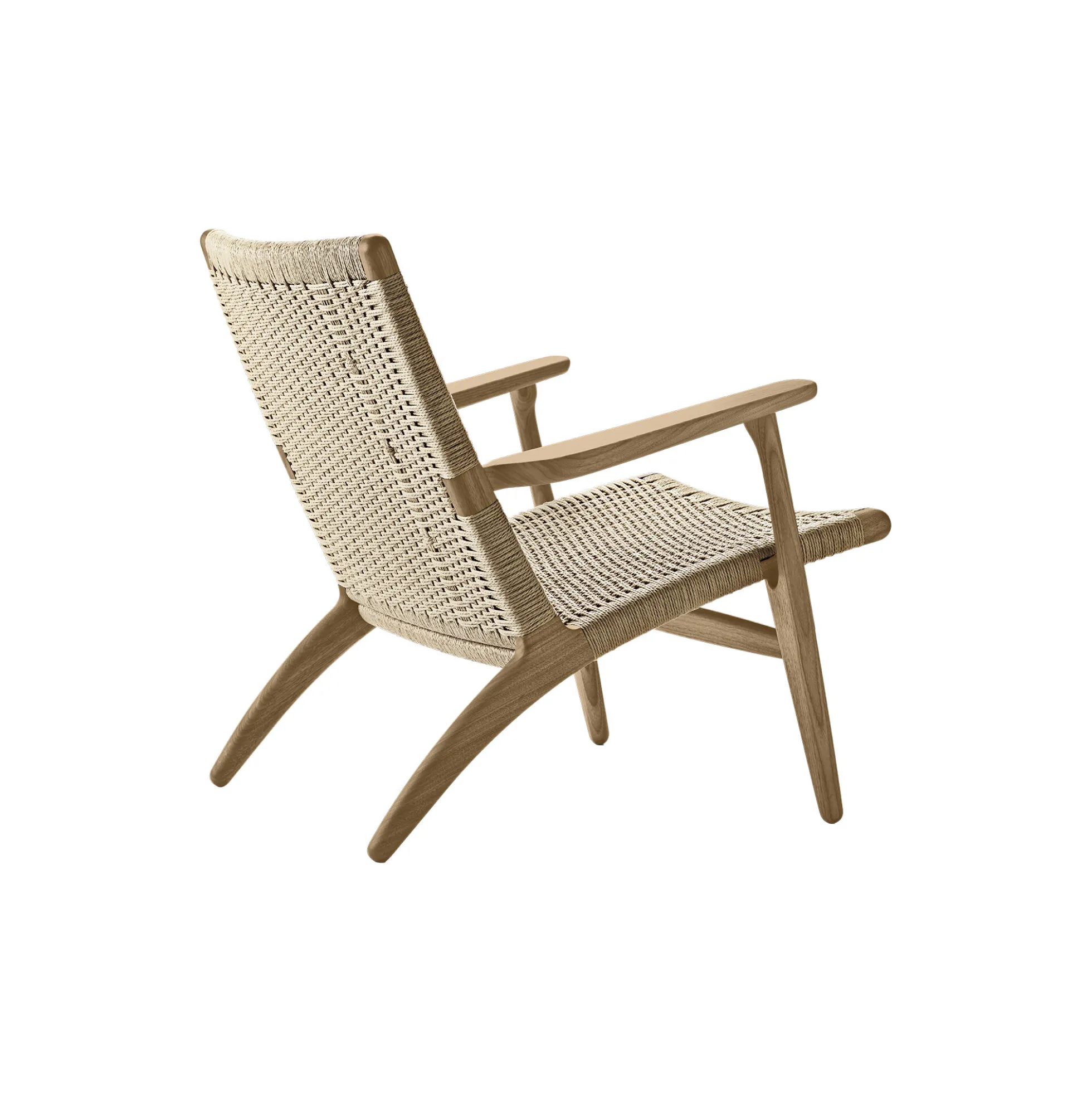 CH25 loungestol, olieret eg/natur