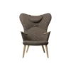 CH78 Mama Bear loungestol, brown/sæbebehandlet eg