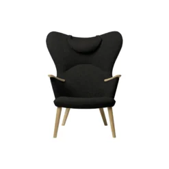 CH78 Mama Bear loungestol, dark green/olieret eg