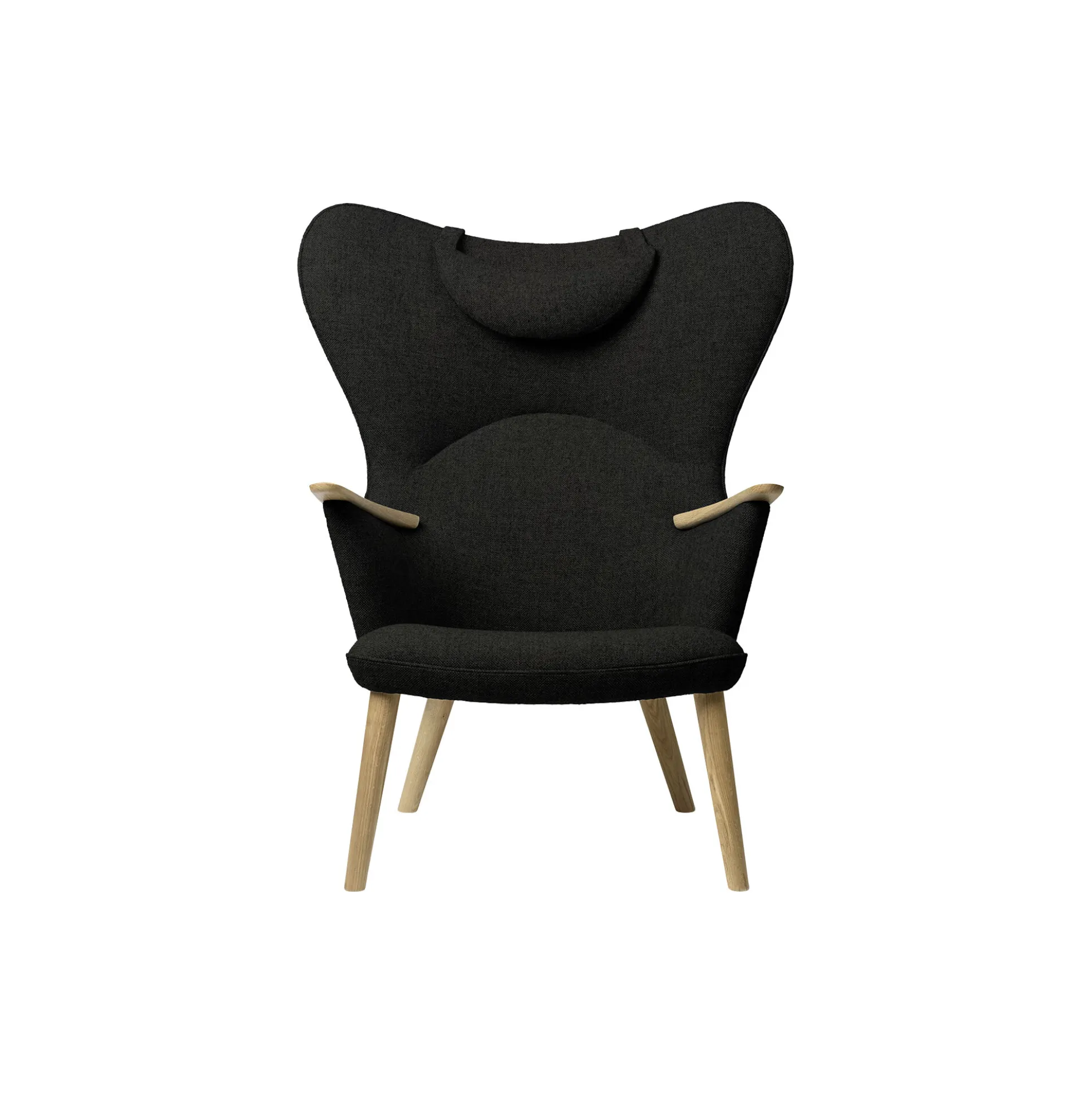 CH78 Mama Bear loungestol, dark green/olieret eg