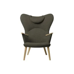 CH78 Mama Bear loungestol, green/olieret eg