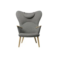 CH78 Mama Bear loungestol, grey/sæbebehandlet eg
