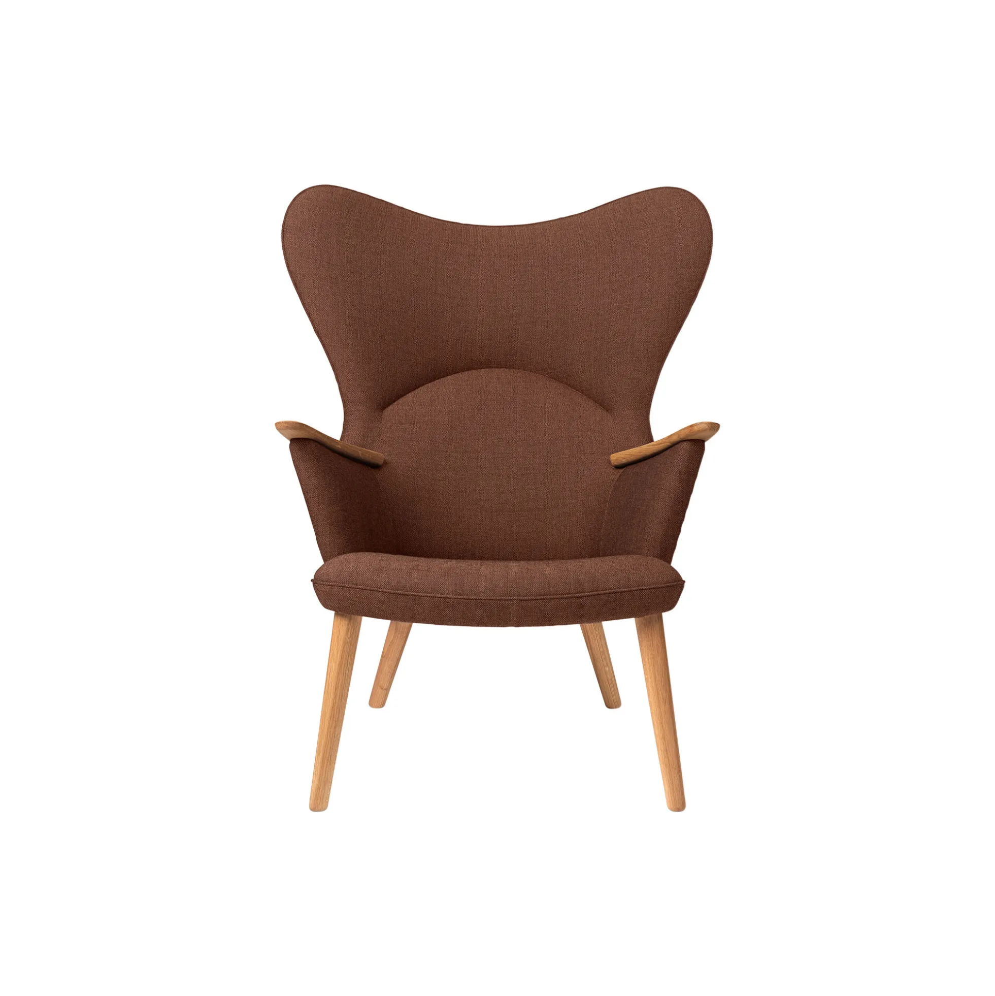 CH78 Mama Bear loungestol, Passion 7101/olieret eg