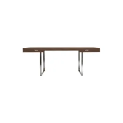 CH110 skrivebord, olieret valnød
