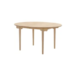 CH337 spisebord, sæbebehandlet eg