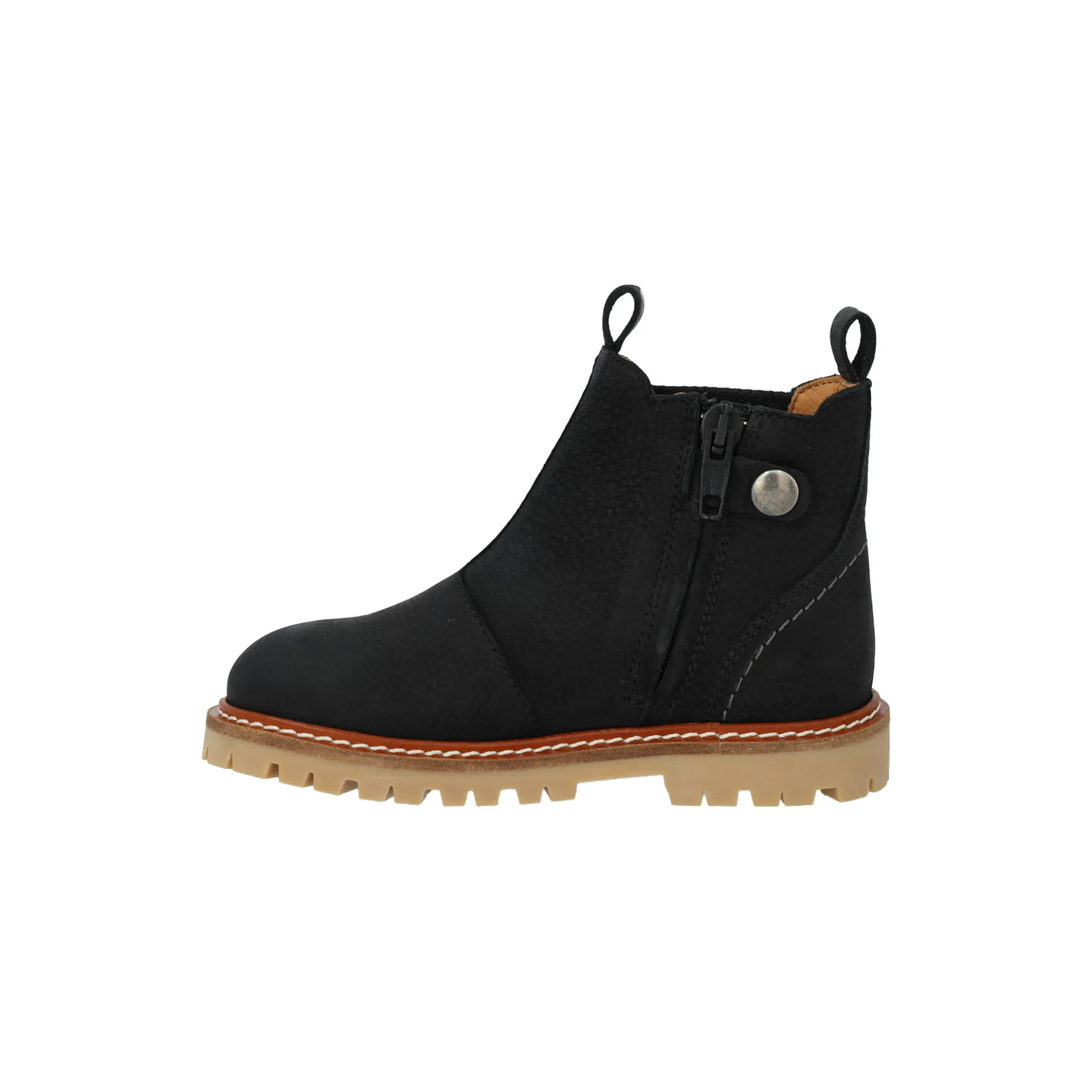 Chunky Chelsea støvle, black