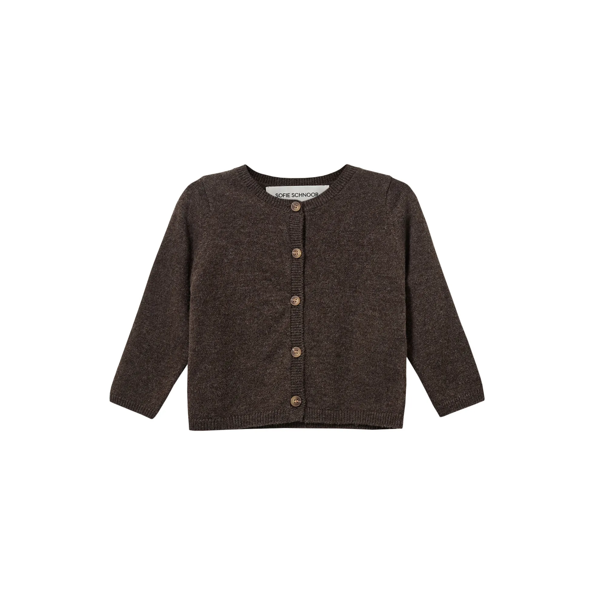 CisseSB Cardigan, brown fudge