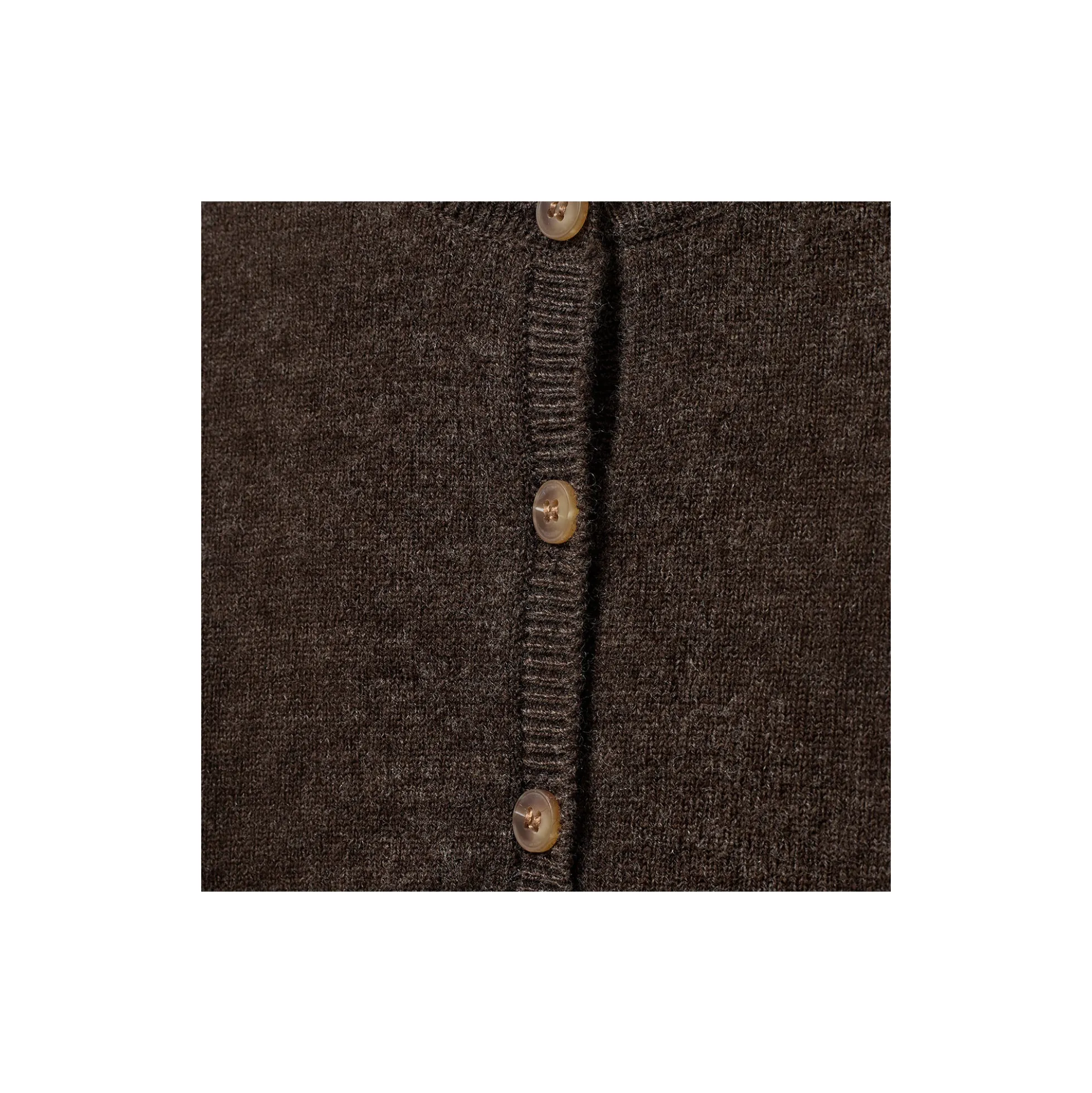 CisseSB Cardigan, brown fudge