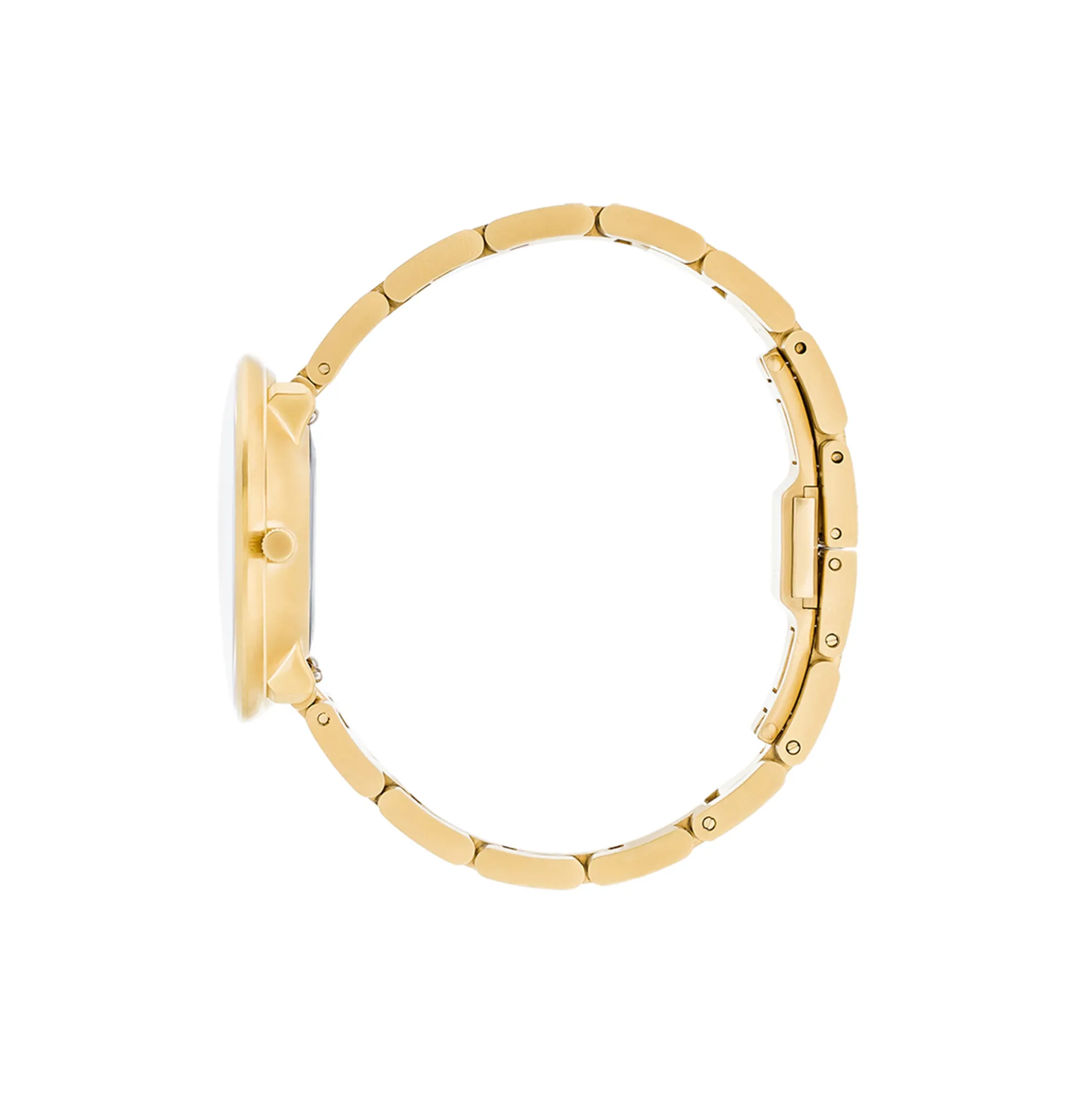 City Hall armbåndsur, oxford blue/gold/gold