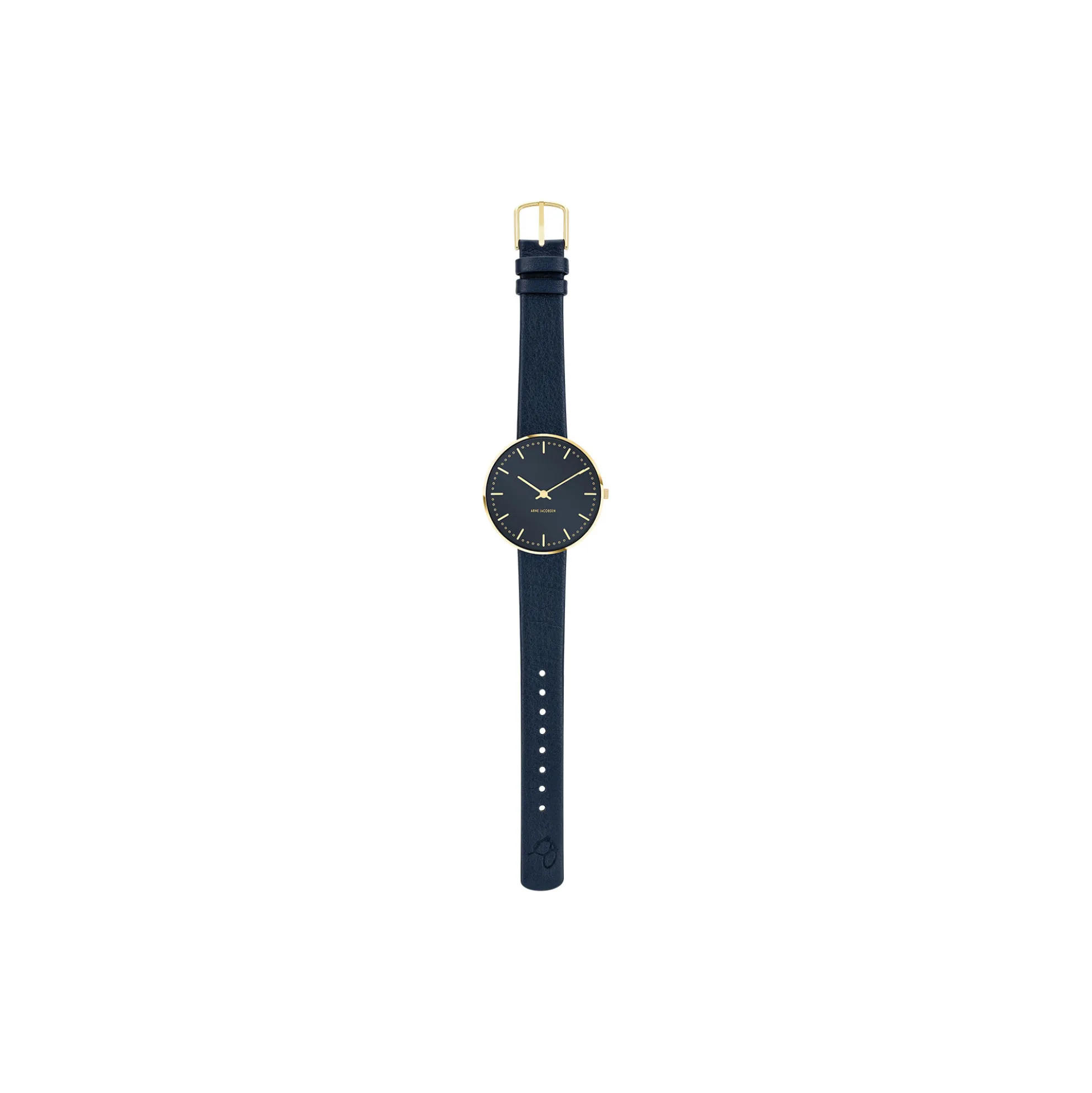 City Hall Bangle armbåndsur, oxford blue/gold/gold
