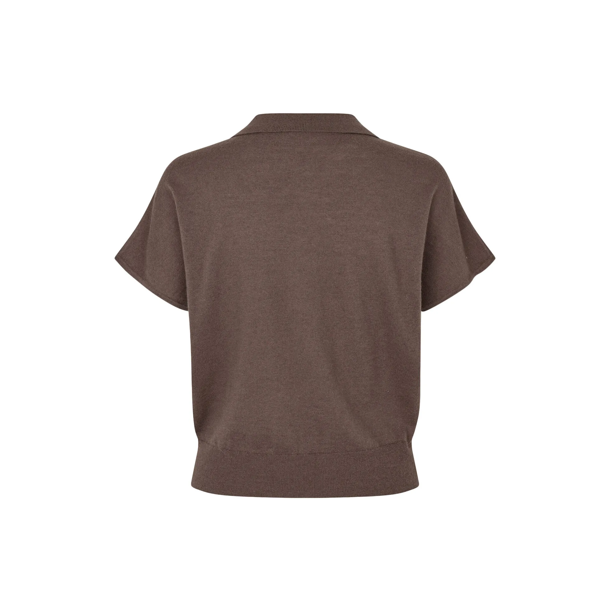 Claro Knit SS Polo, carafe