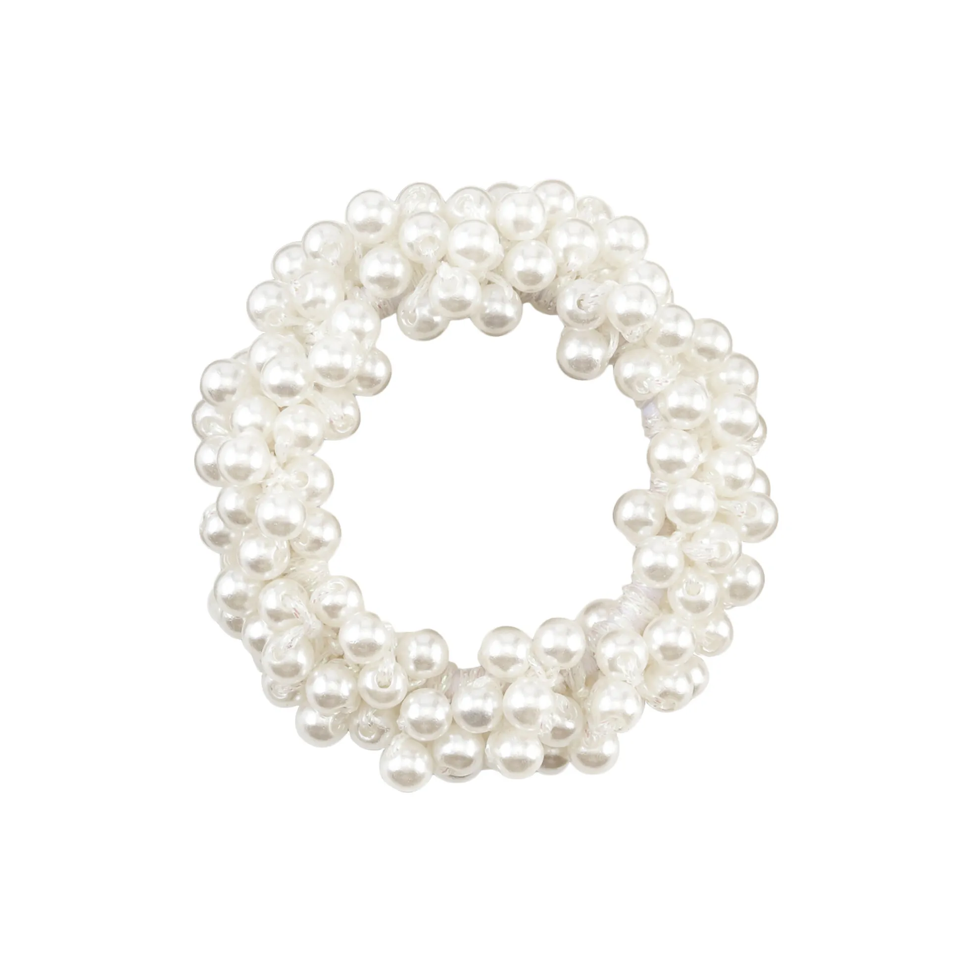Classic Pearl Elastic, white