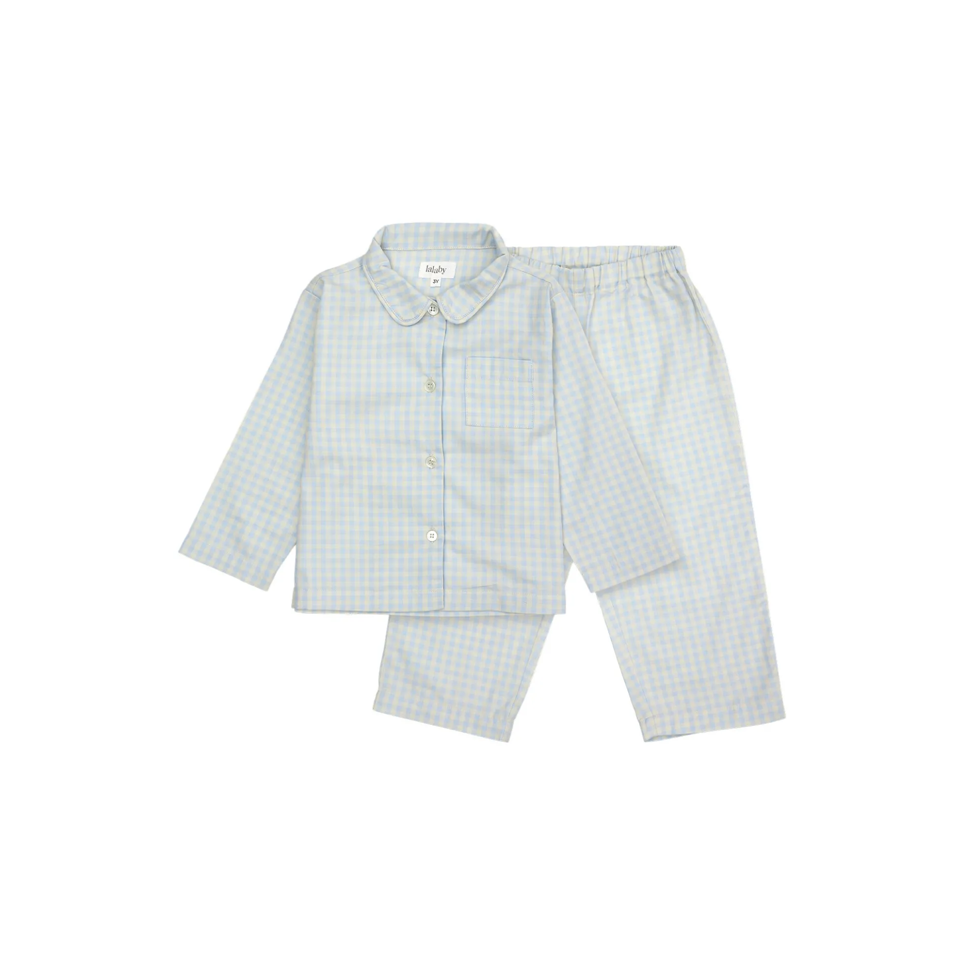 Classic Pyjamas, blue gingham