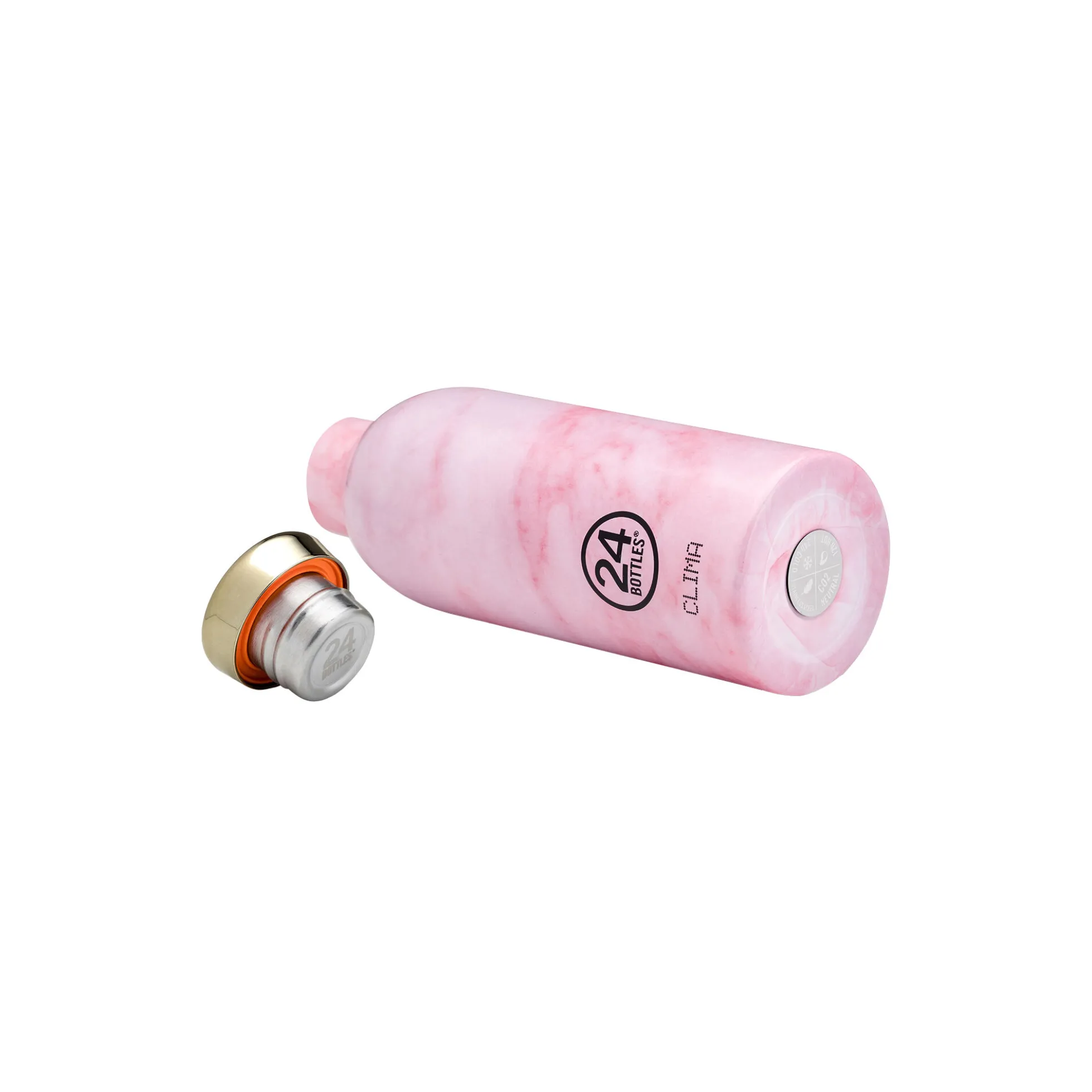 Clima Termoflaske, pink marble