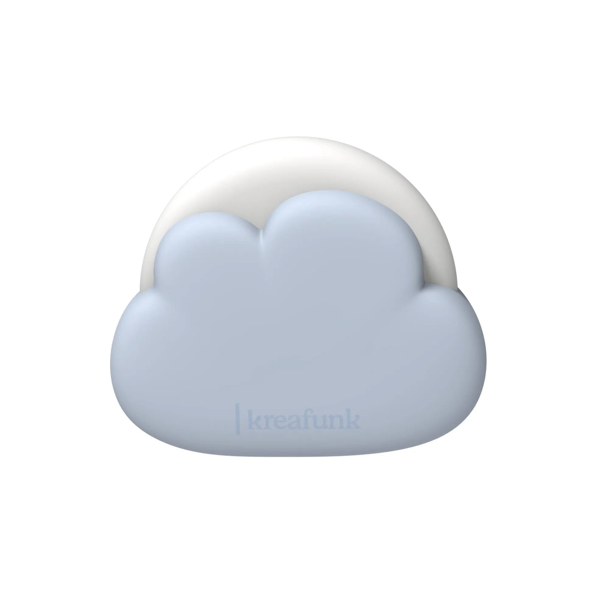 Cloudy natlampe, cloudy blue