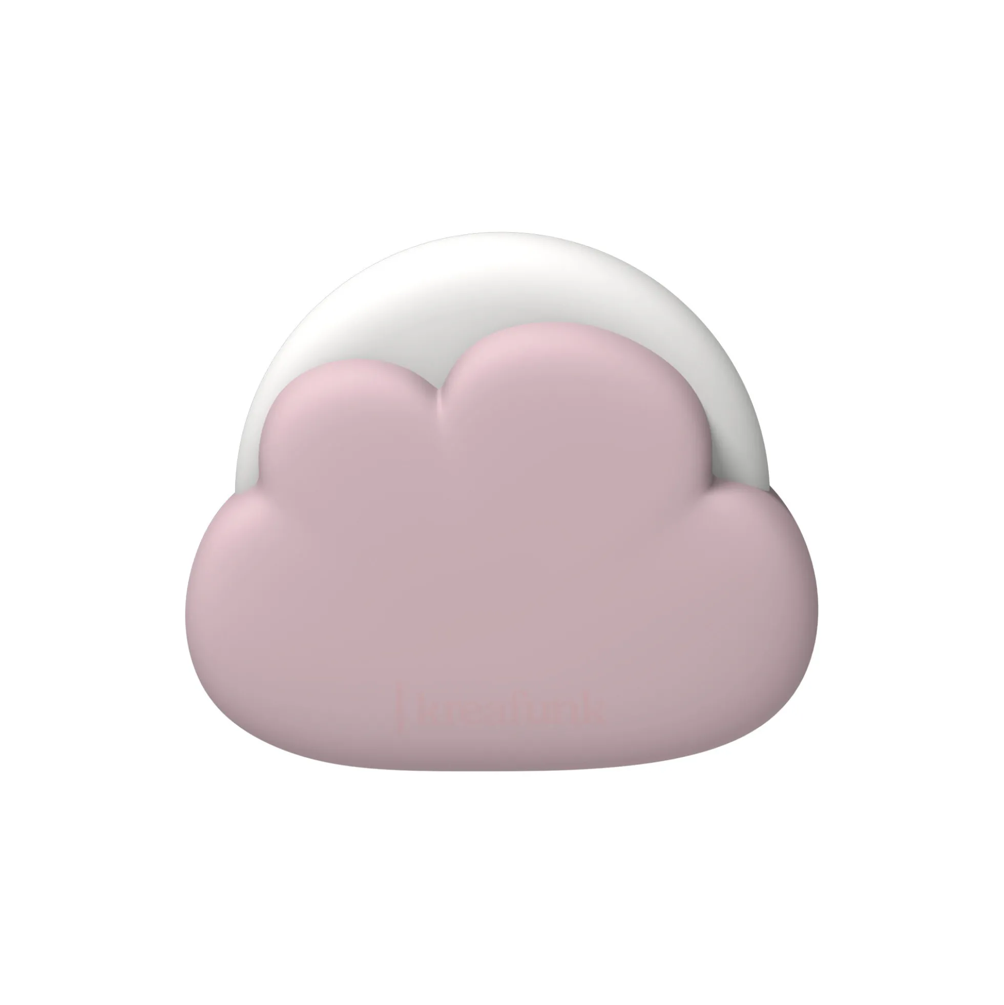 Cloudy natlampe, dusty rose