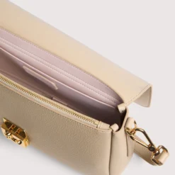 COCCINELLE C-ME LOCK, sandshell