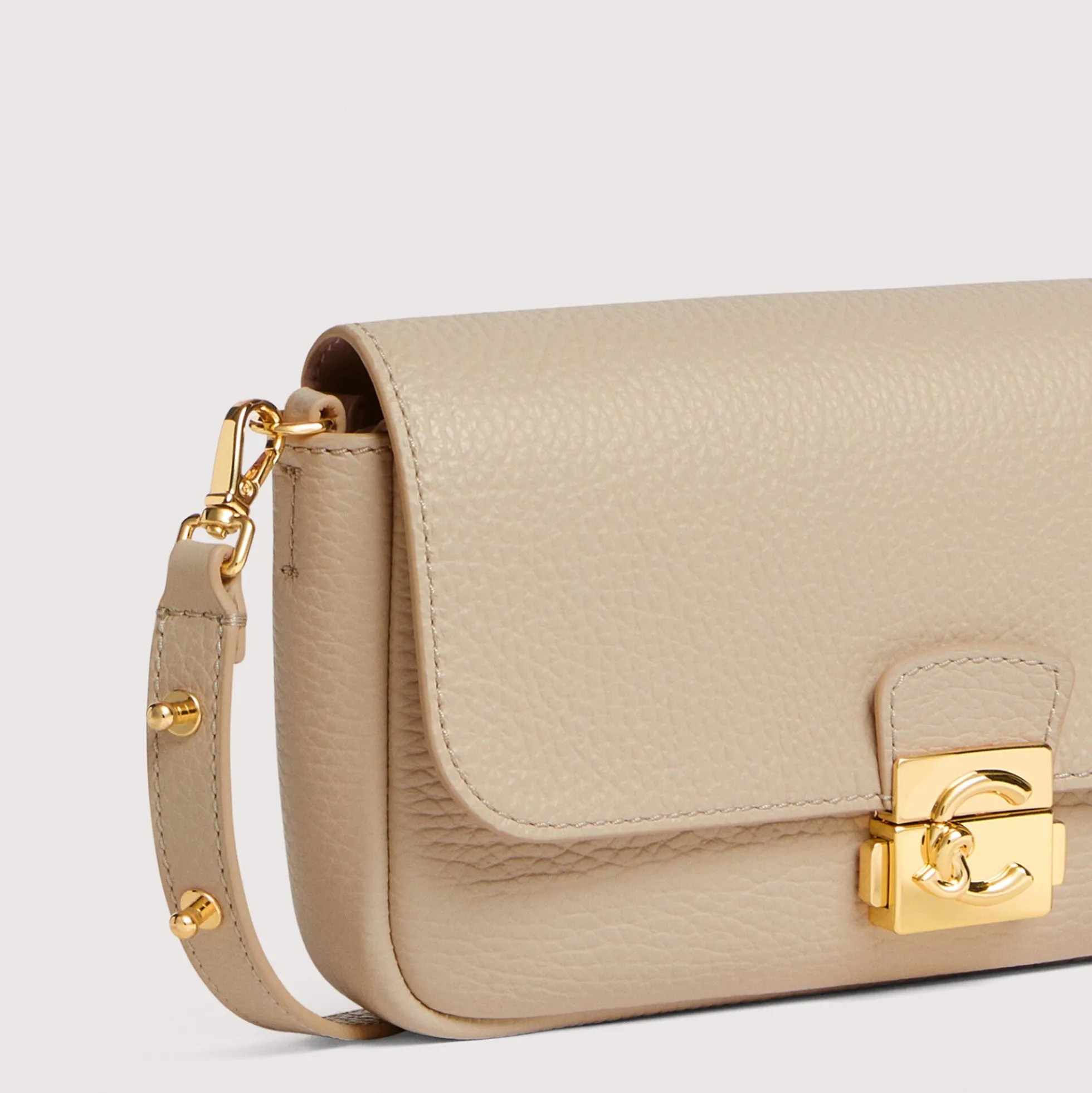 COCCINELLE C-ME LOCK, sandshell