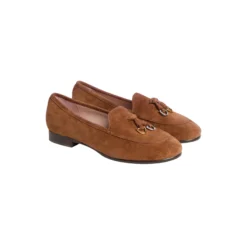 COCCINELLE LOOP SUEDE, cognac