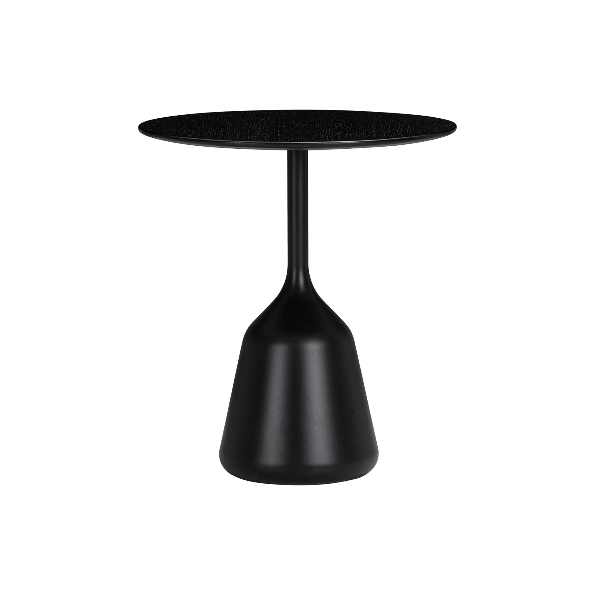 Coin Side Table, black oak