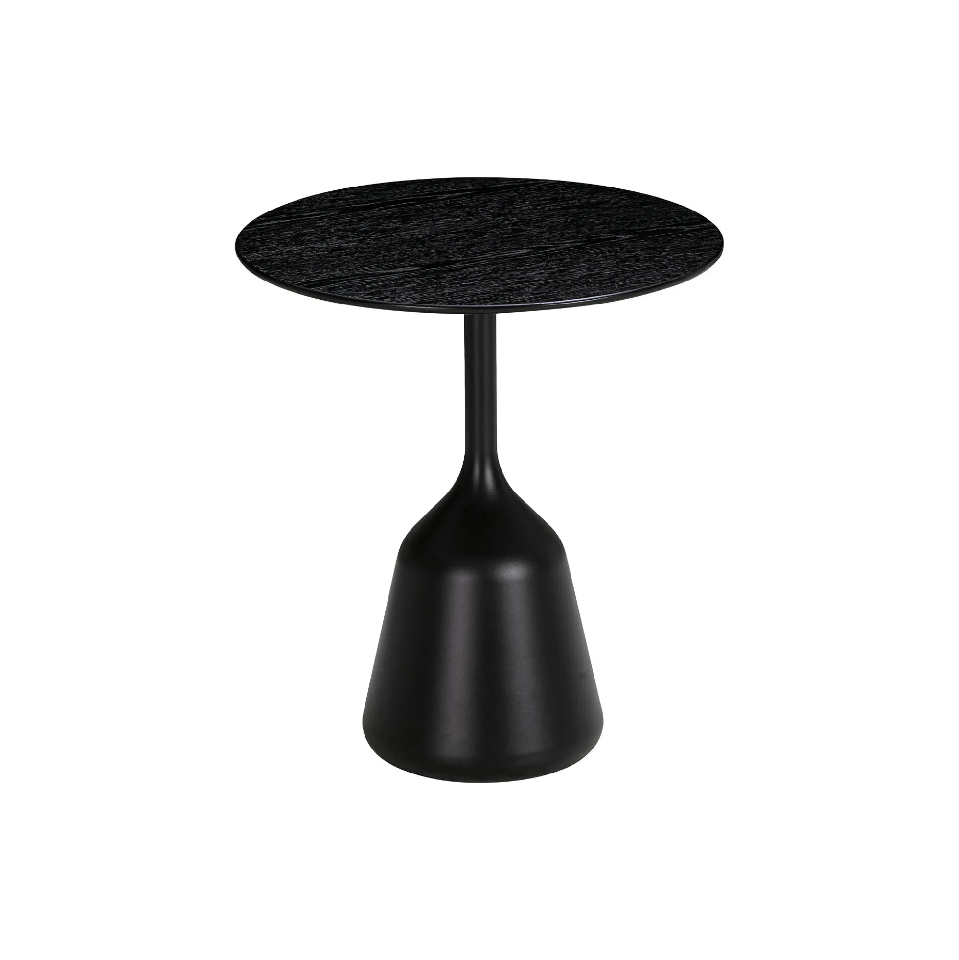 Coin Side Table, black oak