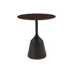 Coin Side Table, dark oak