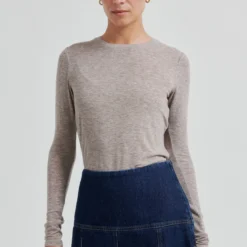 Columbo Denim Skirt, dark blue denim