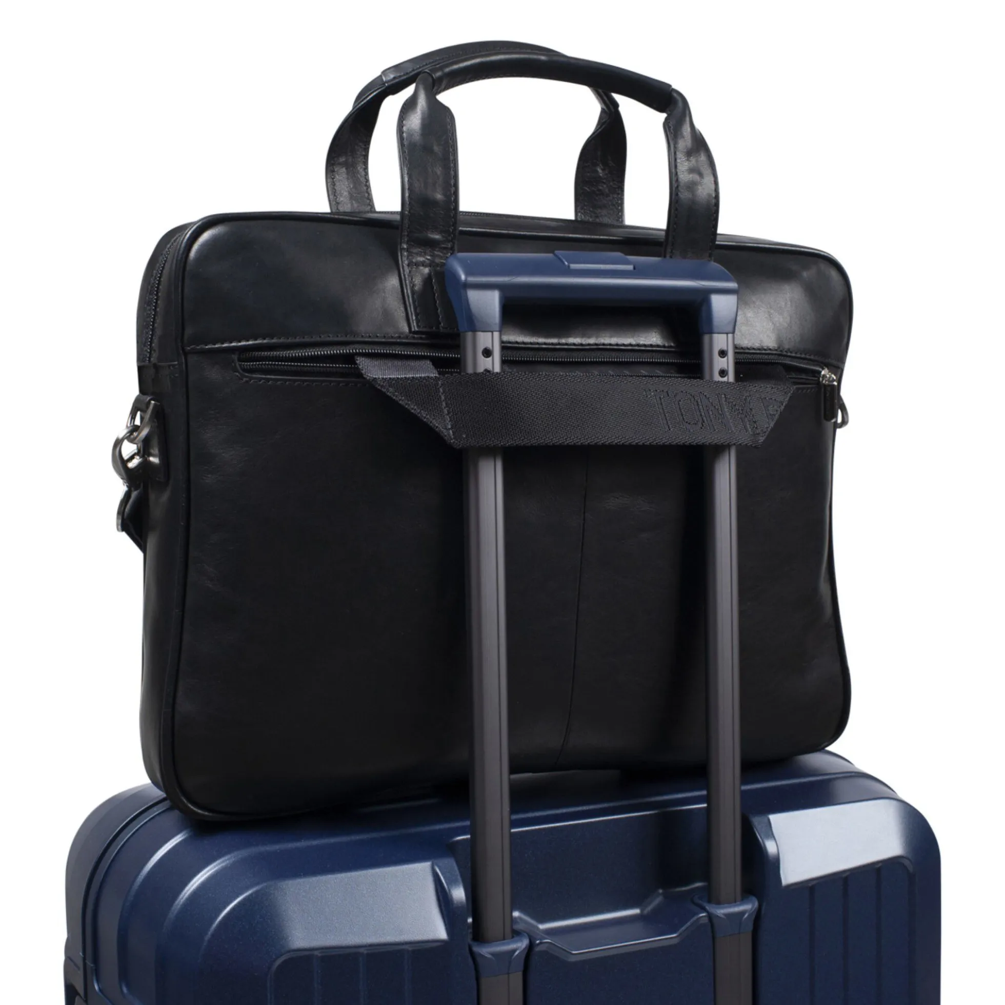 1 Compartment Laptop Bag, black