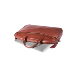 1 Compartment Laptop Bag, dark brown