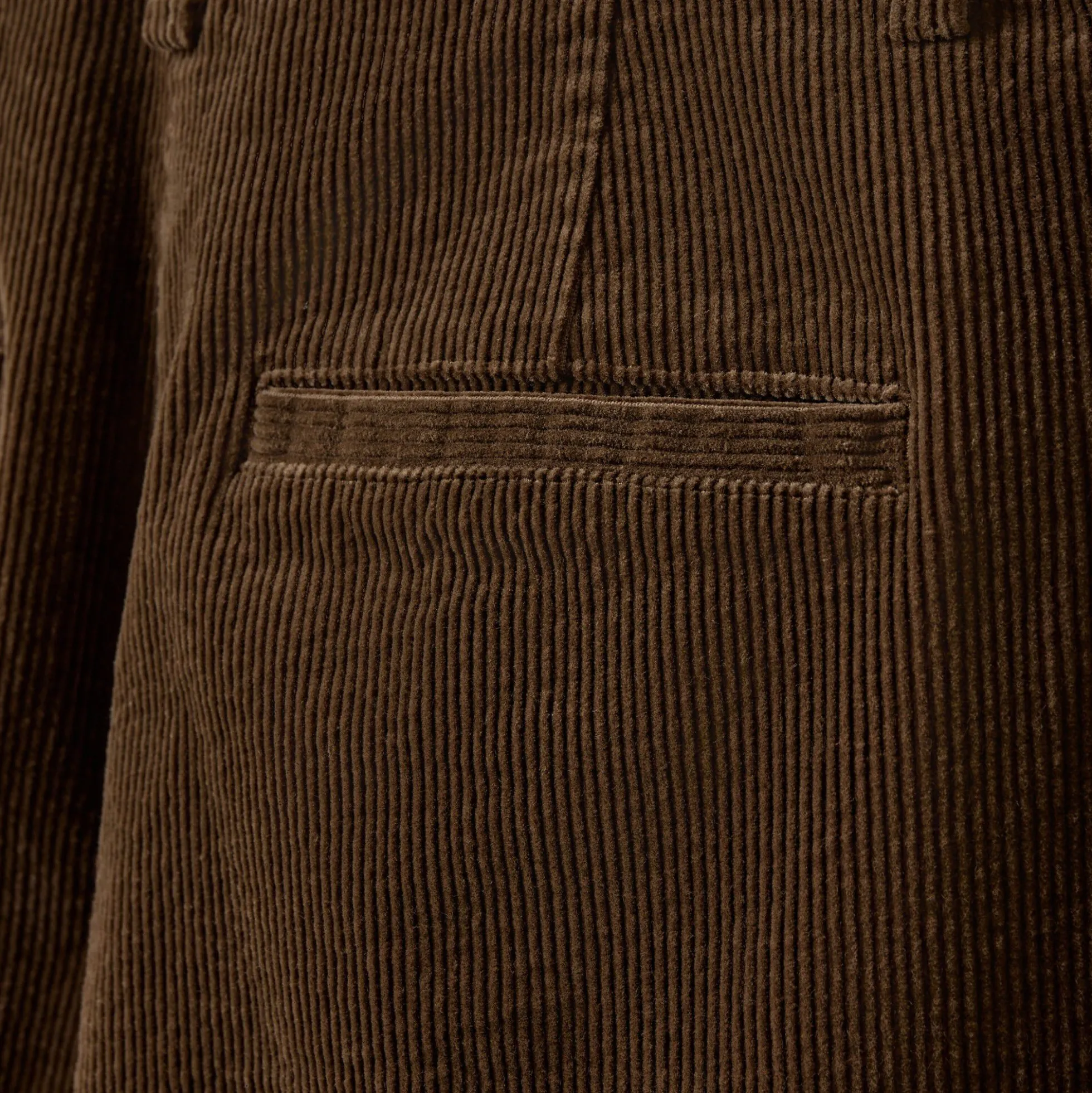 CORLIESW CORDUROY TROUSERS, brown