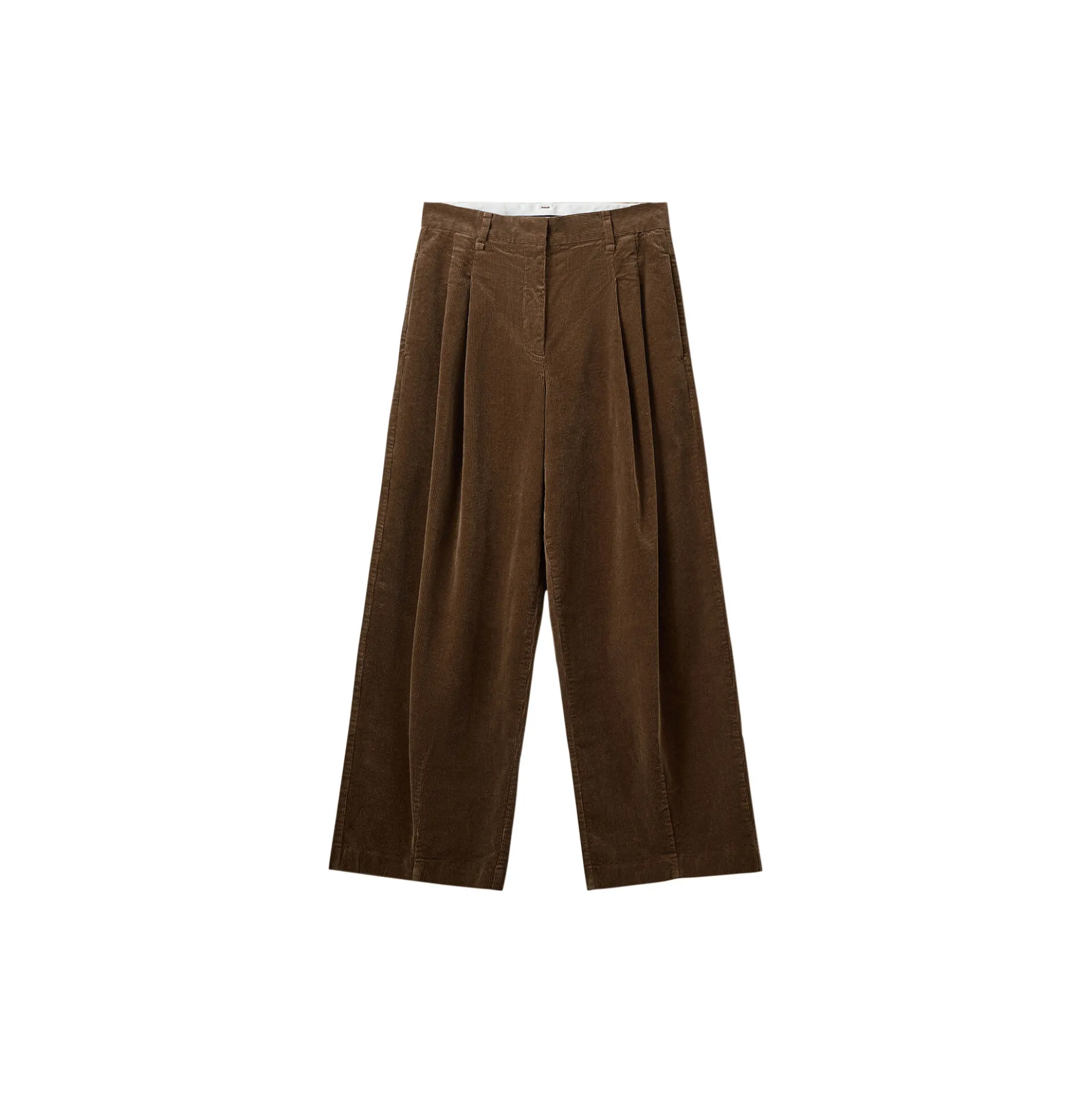 CORLIESW CORDUROY TROUSERS, brown