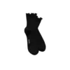 Cotton Frill Sock, black