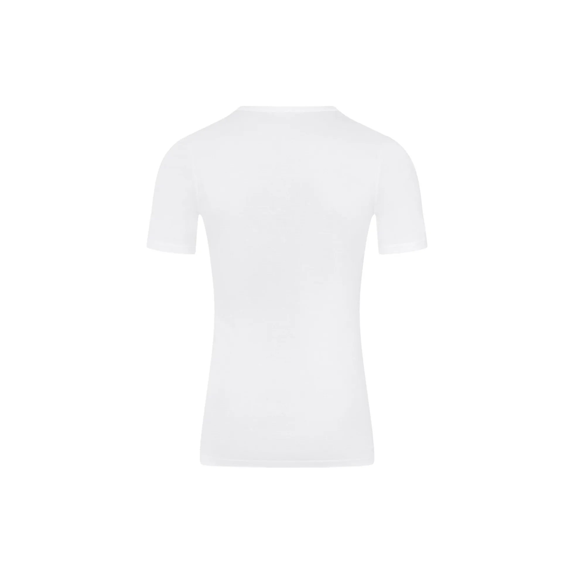 Cotton Pure Short Sleeve Shirt, white