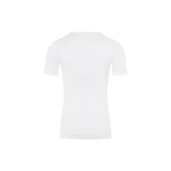 Cotton Pure SS Shirt V-Neck, white
