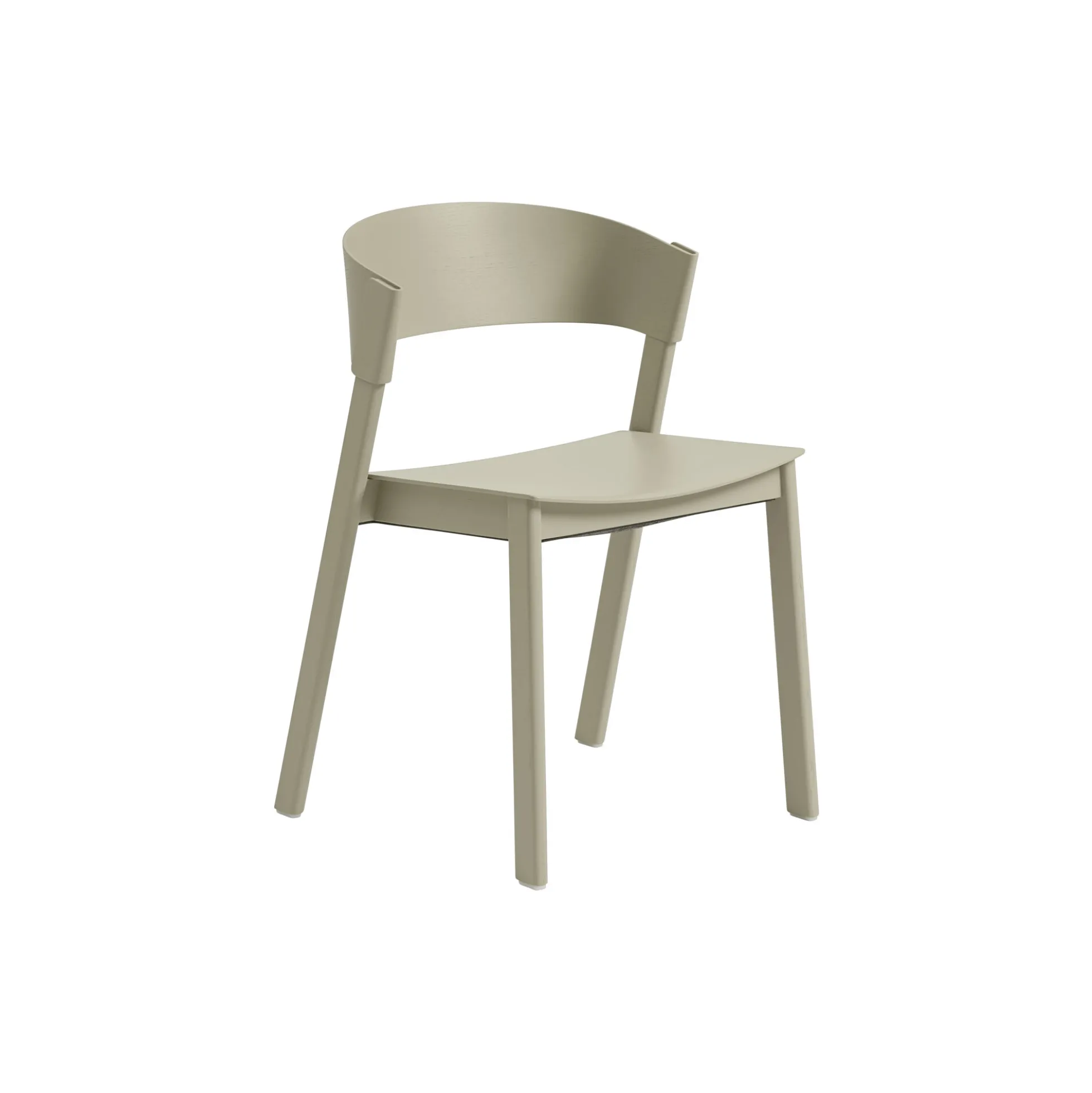 Cover Side Chair, dark beige