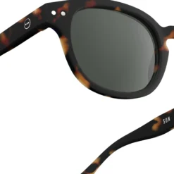 #C SUN solbriller, tortoise