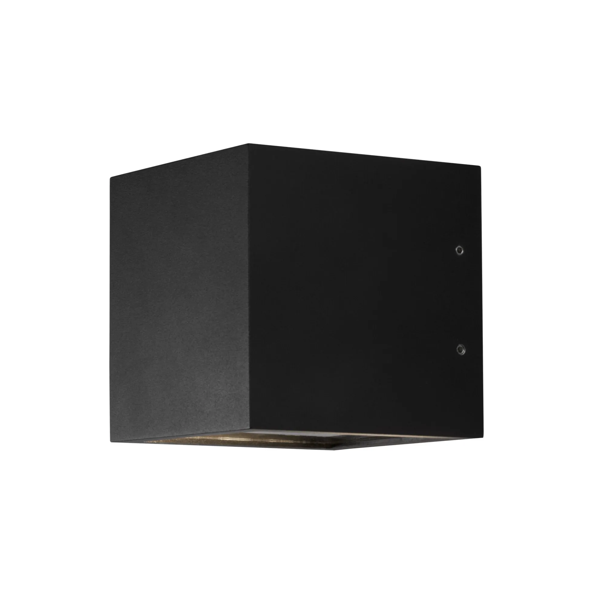 CUBE XL Down væglampe, sort