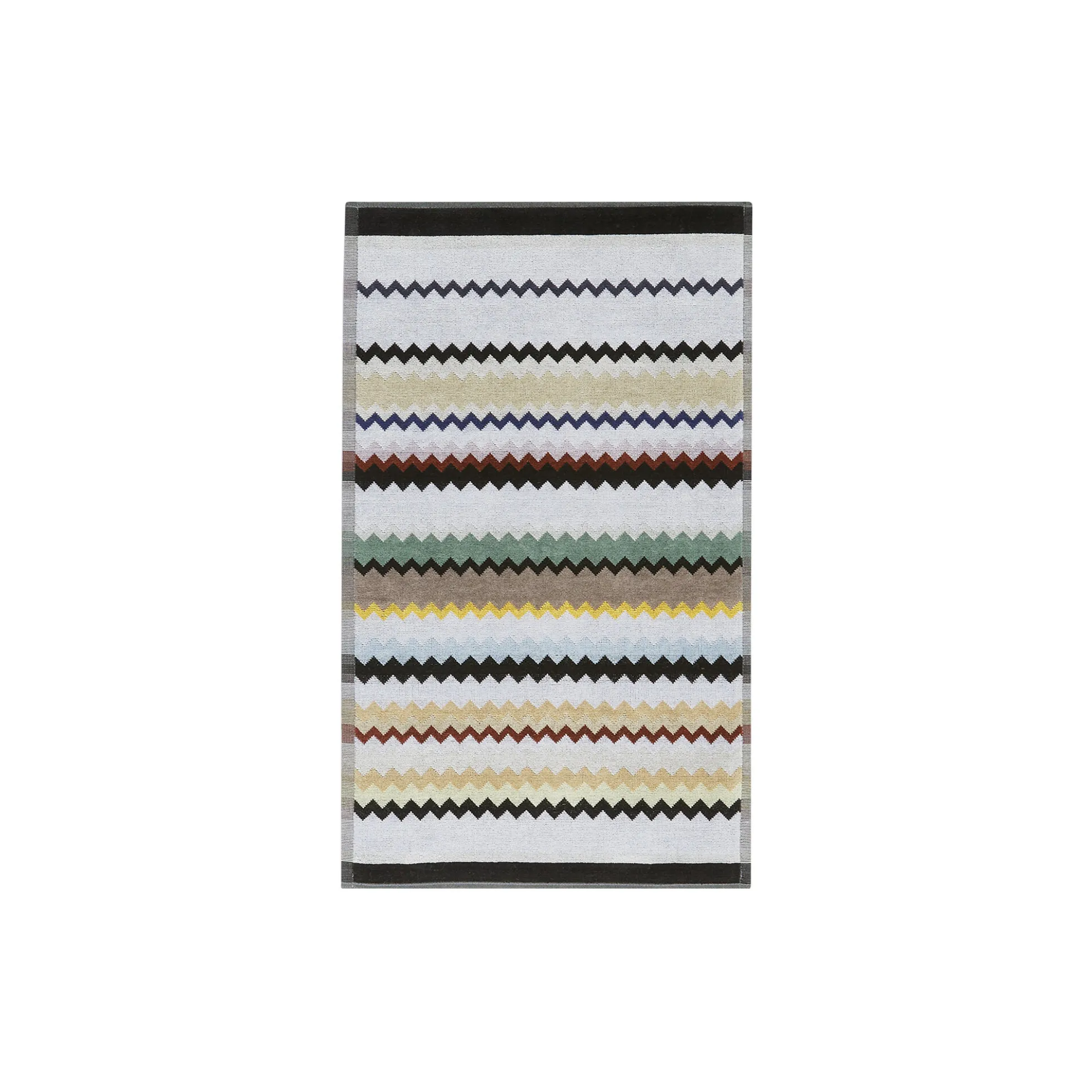 Curt håndklæde, 160 black multicolor