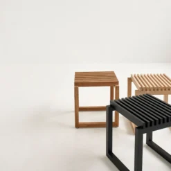 Cutter Stool, teak