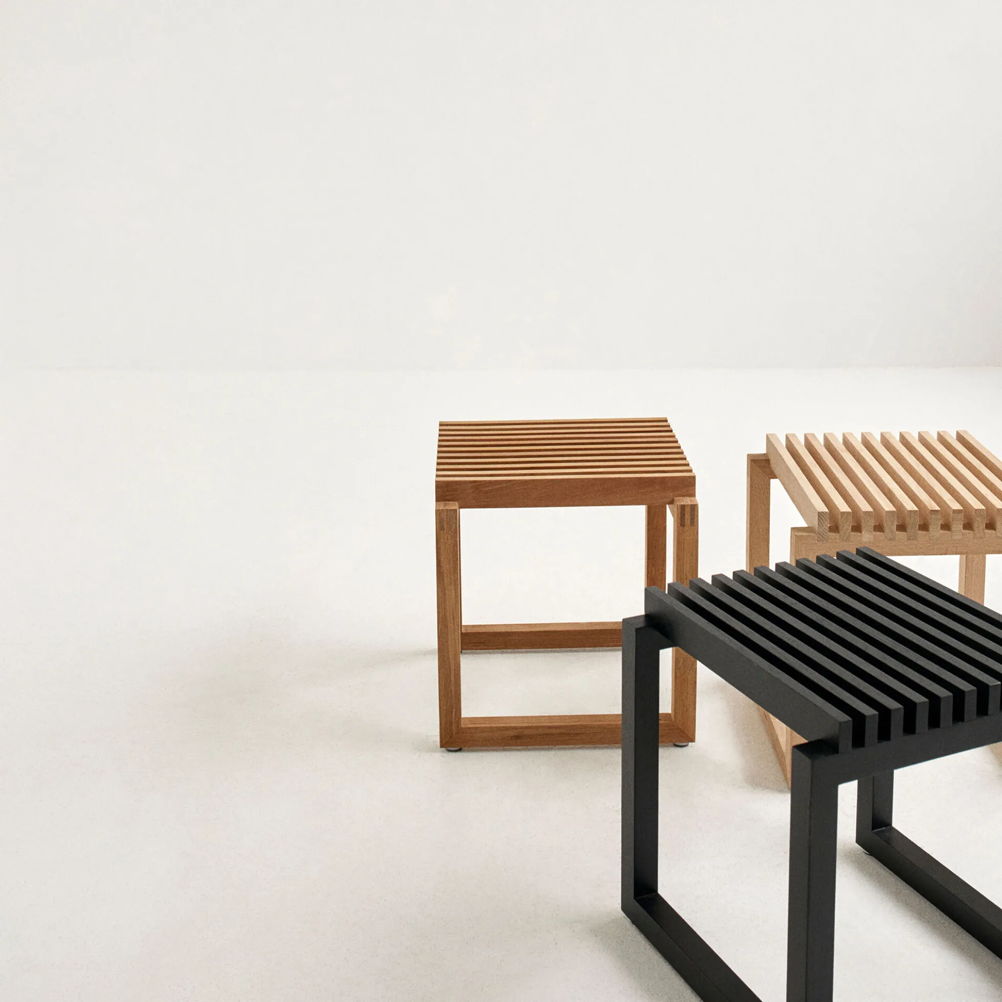 Cutter Stool, teak