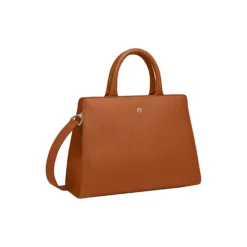 Cybill Handbag M, cognac brown