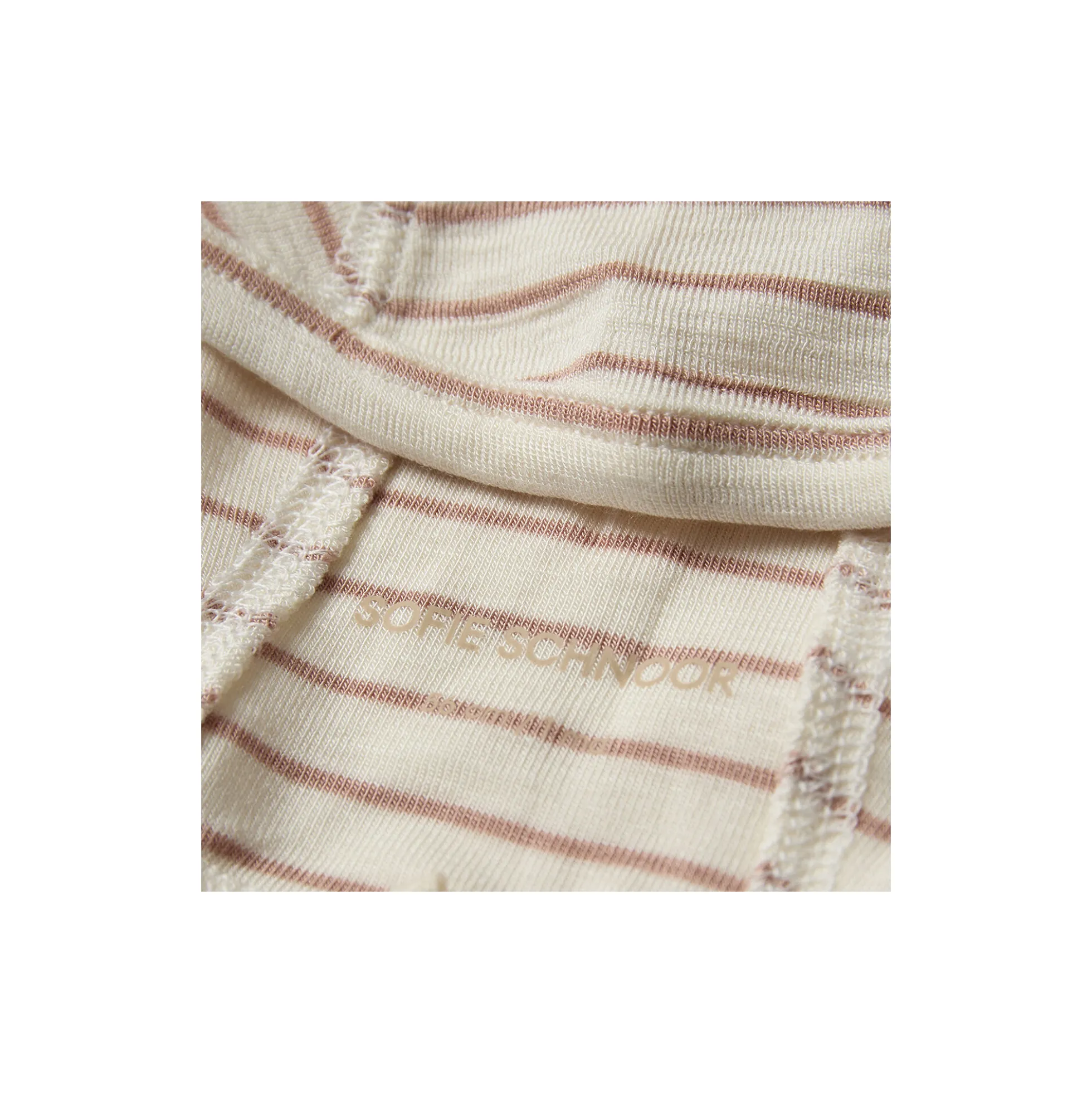DagmarSB Hat, rose stripe