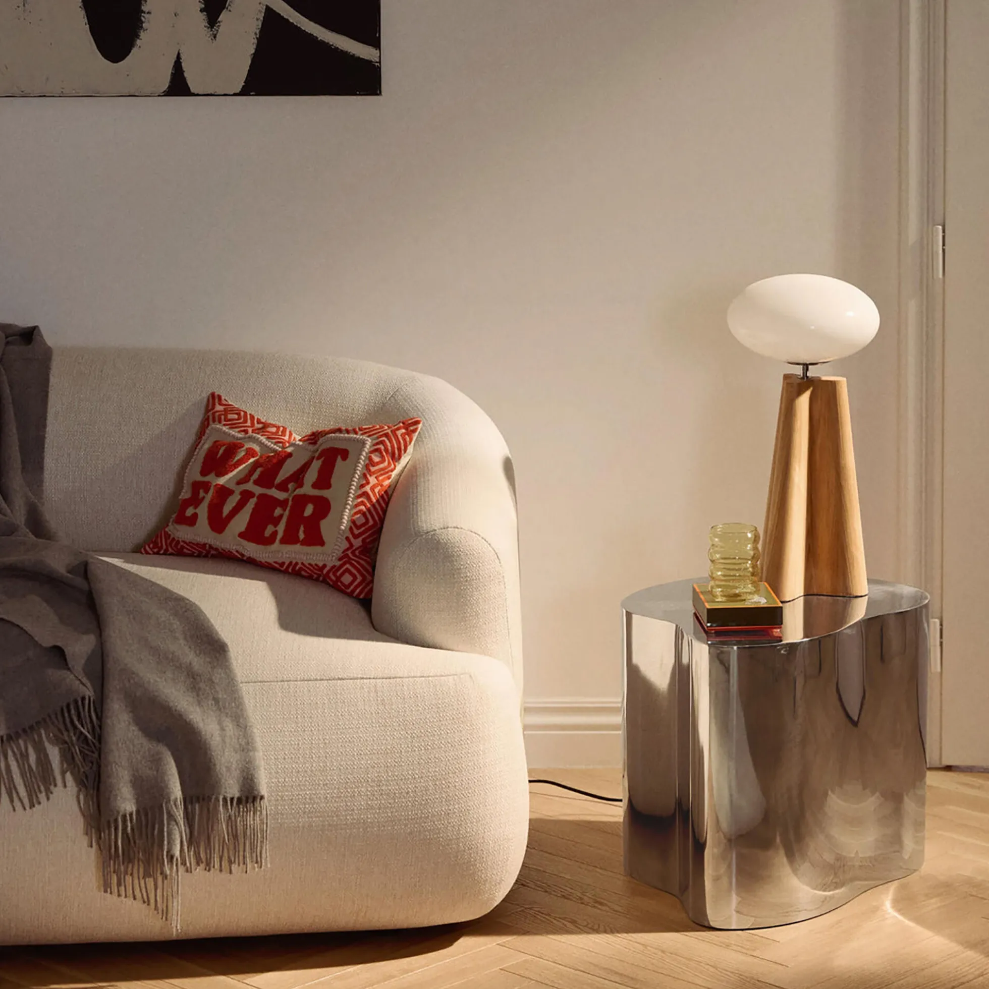 Dale Side Table, metal