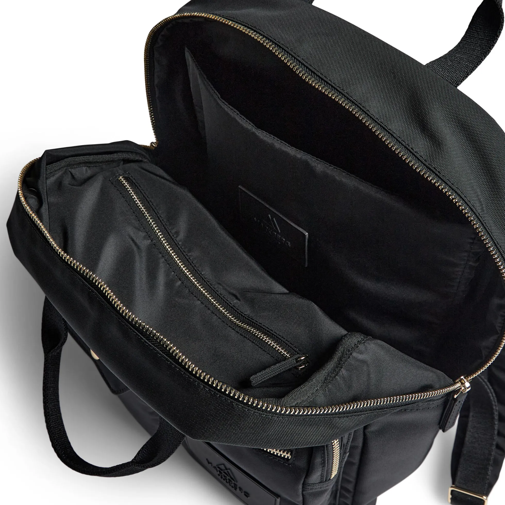 DarlaMBG Backpack, monochrome black w/gold