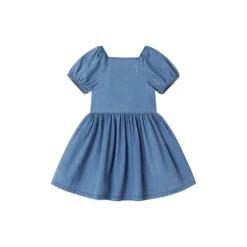 Davery Dress, blue denim