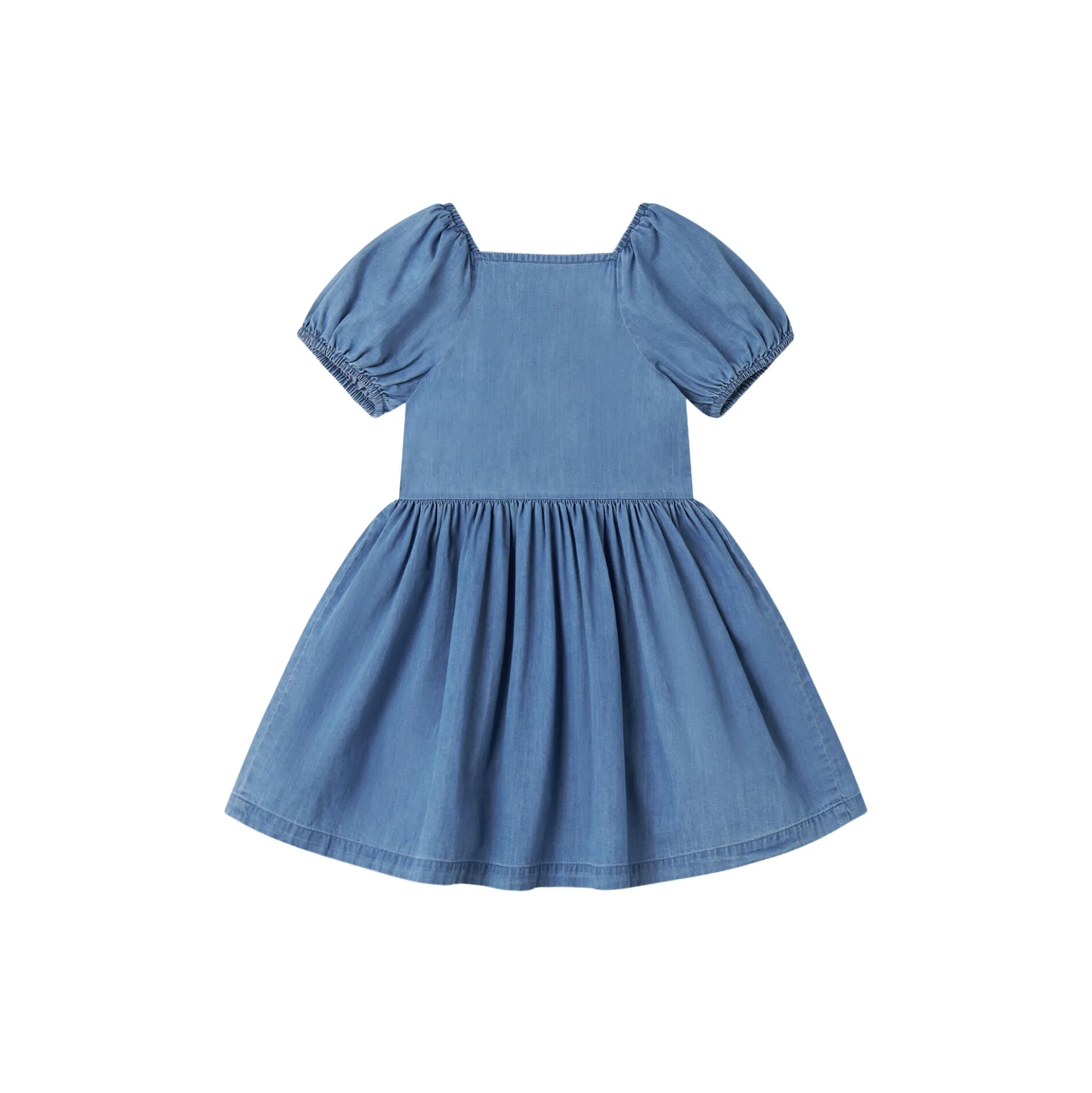 Davery Dress, blue denim