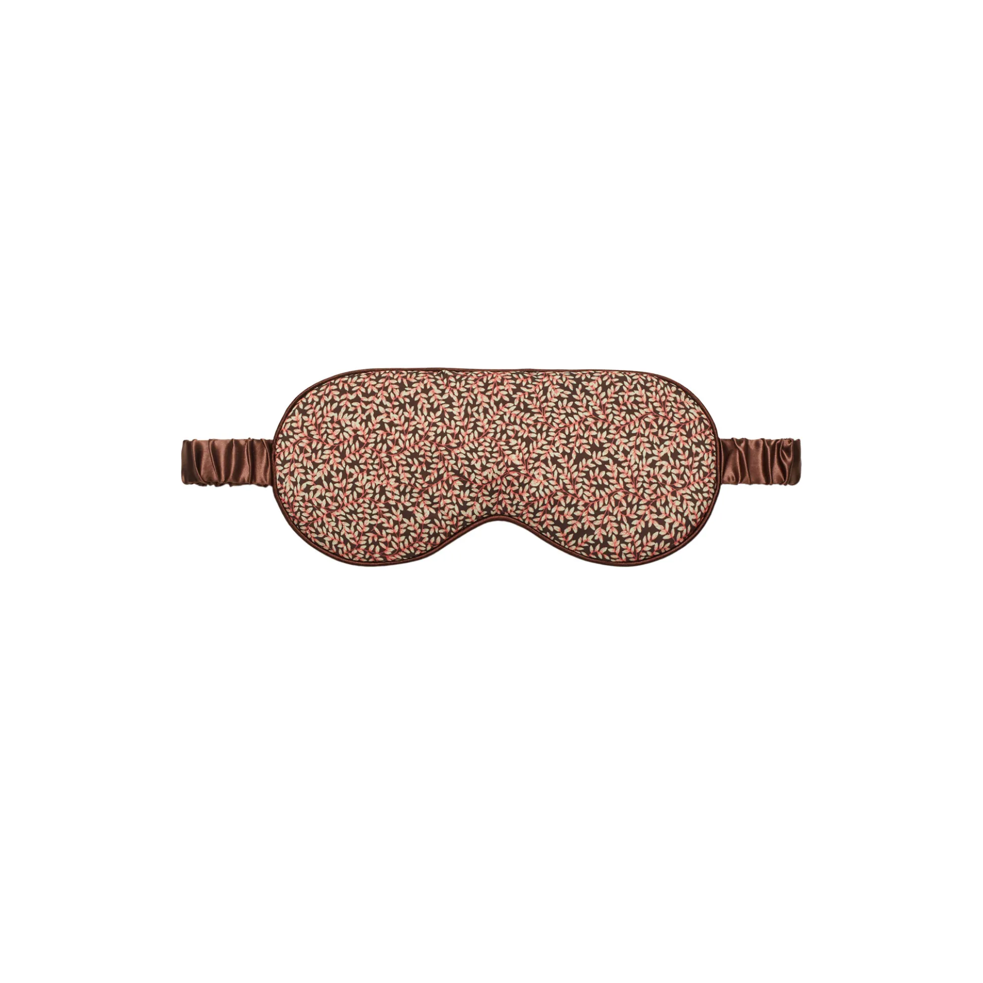 Day Thyme Silk Sleep Mask, coffee bean